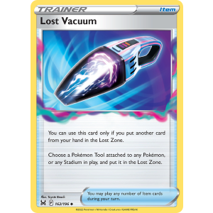 Lost Vacuum 162/196 Pokemon TCG Sword & Shield Lost Origin