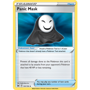 Panic Mask 165/196 Pokemon TCG Sword & Shield Lost Origin