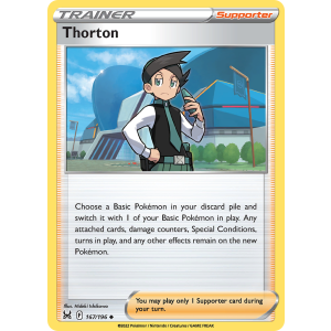 Thorton 167/196 Pokemon TCG Sword & Shield Lost Origin