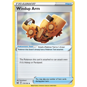 Windup Arm 170/196 Pokemon TCG Sword & Shield Lost Origin