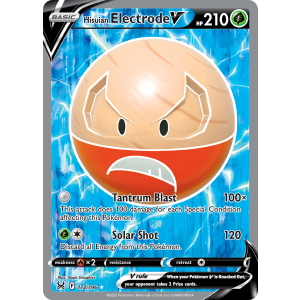 Rare Ultra Hisuian Electrode V 172/196 Pokemon TCG Sword & Shield Lost Origin