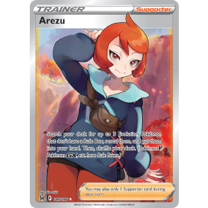 Rare Ultra Arezu 189/196 Pokemon TCG Sword & Shield Lost Origin