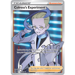 Rare Ultra Colress's Experiment 190/196 Pokemon TCG Sword & Shield Lost Origin