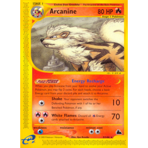 Arcanine 3/144 Pokemon TCG E-Card Skyridge