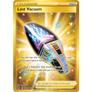 Rare Secret Lost Vacuum 217/196 Pokemon TCG Sword & Shield Lost Origin