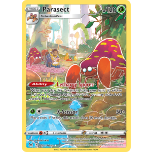 Trainer Gallery Rare Holo Parasect TG01/30 Pokemon TCG Sword & Shield Lost Origin Trainer Gallery