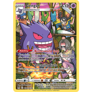 Trainer Gallery Rare Holo Gengar TG06/30 Pokemon TCG Sword & Shield Lost Origin Trainer Gallery