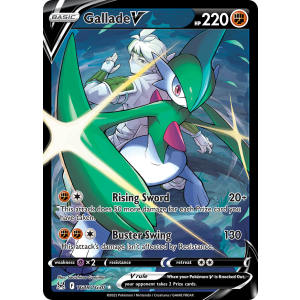 Rare Holo V Gallade V TG19/30 Pokemon TCG Sword & Shield Lost Origin Trainer Gallery