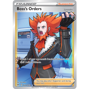 Rare Ultra Boss's Orders TG24/30 Pokemon TCG Sword & Shield Lost Origin Trainer Gallery