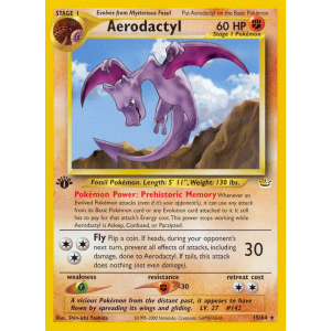 Aerodactyl 15/64 Pokemon TCG Neo Neo Revelation