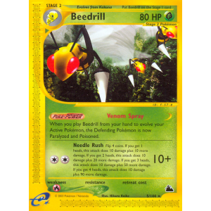 Beedrill 5/144 Pokemon TCG E-Card Skyridge