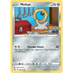 Meltan 45/78 Pokemon TCG Sword & Shield Pokémon GO