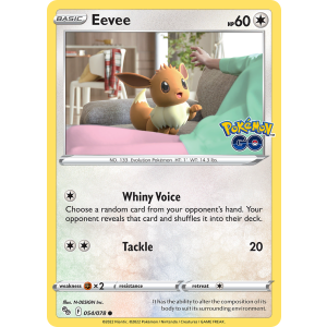 Eevee 54/78 Pokemon TCG Sword & Shield Pokémon GO