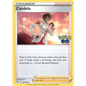 Candela 65/78 Pokemon TCG Sword & Shield Pokémon GO