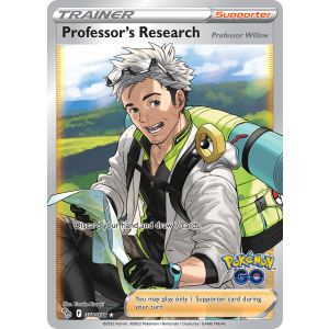 Rare Ultra Professor's Research 78/78 Pokemon TCG Sword & Shield Pokémon GO