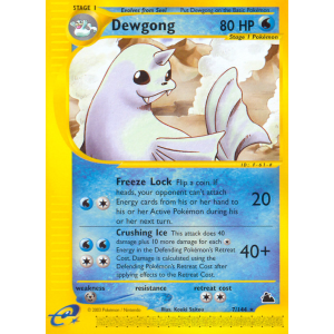 Dewgong 7/144 Pokemon TCG E-Card Skyridge