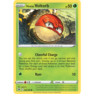 Hisuian Voltorb 2/189 Pokemon TCG Sword & Shield Astral Radiance