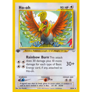 Ho-oh 18/64 Pokemon TCG Neo Neo Revelation