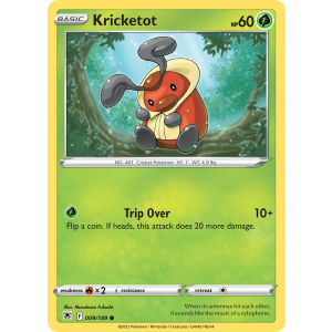 Kricketot 9/189 Pokemon TCG Sword & Shield Astral Radiance