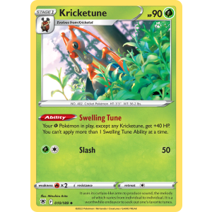 Kricketune 10/189 Pokemon TCG Sword & Shield Astral Radiance