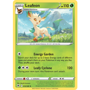 Leafeon 13/189 Pokemon TCG Sword & Shield Astral Radiance