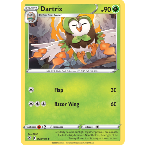 Dartrix 20/189 Pokemon TCG Sword & Shield Astral Radiance