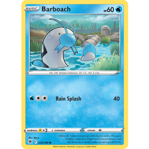 Barboach 35/189 Pokemon TCG Sword & Shield Astral Radiance