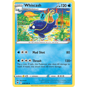 Whiscash 36/189 Pokemon TCG Sword & Shield Astral Radiance