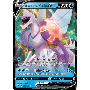 Rare Holo V Origin Forme Palkia V 39/189 Pokemon TCG Sword & Shield Astral Radiance