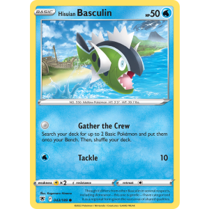 Hisuian Basculin 43/189 Pokemon TCG Sword & Shield Astral Radiance