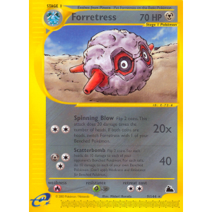 Forretress 9/144 Pokemon TCG E-Card Skyridge