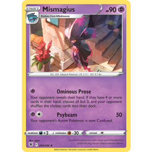 Mismagius 59/189 Pokemon TCG Sword & Shield Astral Radiance