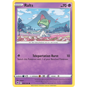 Ralts 60/189 Pokemon TCG Sword & Shield Astral Radiance