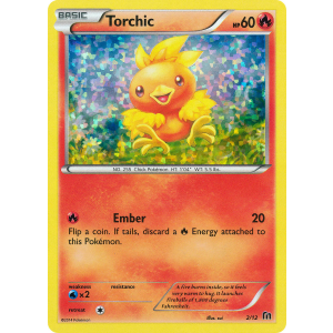  Torchic 2/12 Pokemon TCG Other McDonald's Collection 2016