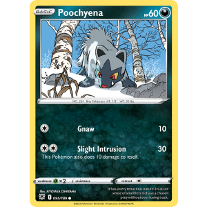 Poochyena 95/189 Pokemon TCG Sword & Shield Astral Radiance