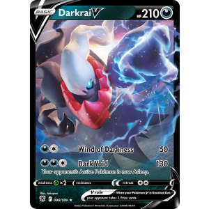 Rare Holo V Darkrai V 98/189 Pokemon TCG Sword & Shield Astral Radiance