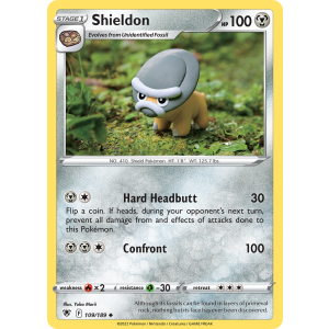 Shieldon 109/189 Pokemon TCG Sword & Shield Astral Radiance