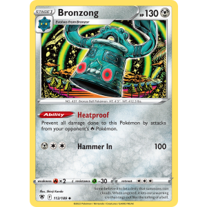 Bronzong 112/189 Pokemon TCG Sword & Shield Astral Radiance