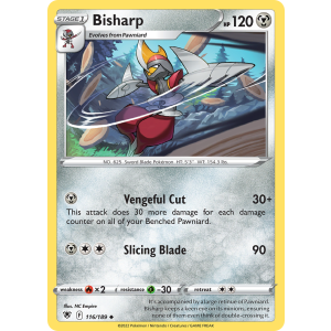 Bisharp 116/189 Pokemon TCG Sword & Shield Astral Radiance