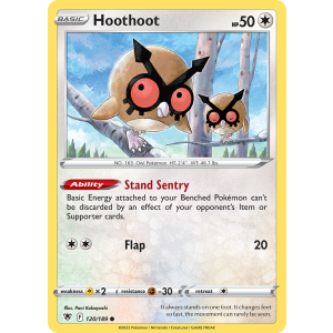 Hoothoot 120/189 Pokemon TCG Sword & Shield Astral Radiance