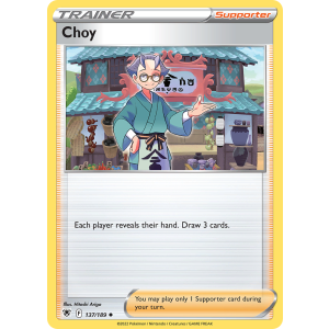 Choy 137/189 Pokemon TCG Sword & Shield Astral Radiance