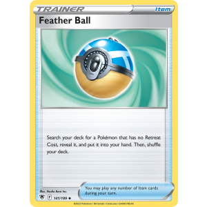 Feather Ball 141/189 Pokemon TCG Sword & Shield Astral Radiance