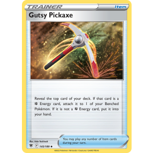 Gutsy Pickaxe 145/189 Pokemon TCG Sword & Shield Astral Radiance