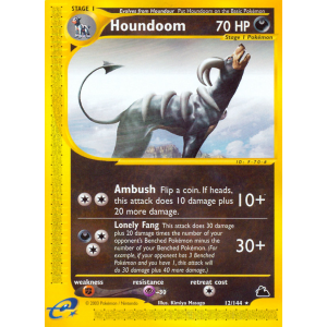 Houndoom 12/144 Pokemon TCG E-Card Skyridge