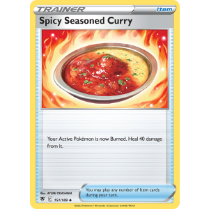 Spicy Seasoned Curry 151/189 Pokemon TCG Sword & Shield Astral Radiance