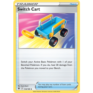 Switch Cart 154/189 Pokemon TCG Sword & Shield Astral Radiance