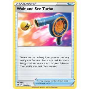 Wait and See Turbo 158/189 Pokemon TCG Sword & Shield Astral Radiance