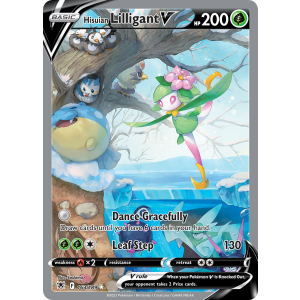 Rare Ultra Hisuian Lilligant V 163/189 Pokemon TCG Sword & Shield Astral Radiance