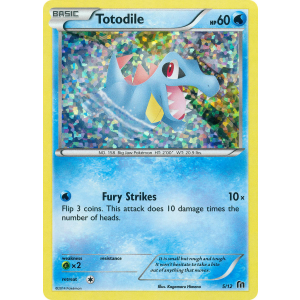  Totodile 5/12 Pokemon TCG Other McDonald's Collection 2016