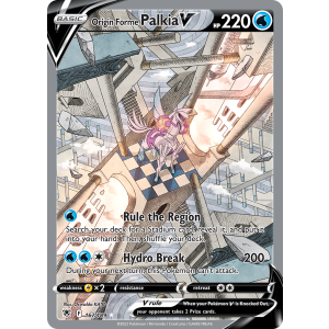 Rare Ultra Origin Forme Palkia V 167/189 Pokemon TCG Sword & Shield Astral Radiance